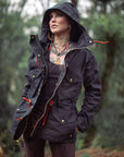 Pre-Order BLACK Dauntless Waxed Canvas Field Coat
