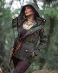Pre-Order GREEN Dauntless Waxed Canvas Field Coat