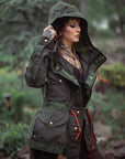 Pre-Order GREEN Dauntless Waxed Canvas Field Coat