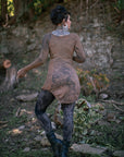 Pre-Order Modal Rib Swallowtail Tunic