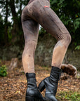 Limited Edition Rib Lucien Pocket Leggings - With Silver Streak