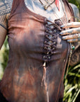 Limited Edition Lace Up Meadow Henley