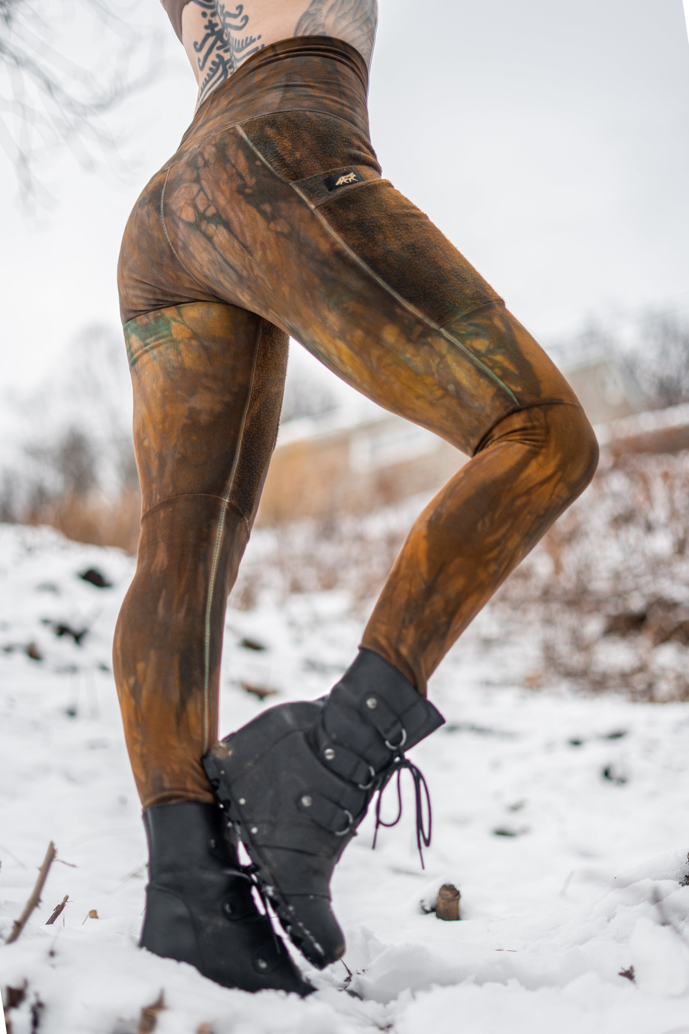 Limited Edition FLEECE Lucien Pocket Leggings – Crossfox