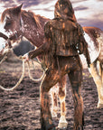 OOAK Outlaw Fringe Leggings