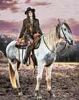 OOAK Outlaw Fringe Leggings