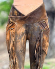 OOAK Outlaw Fringe Leggings