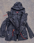 Pre-Order BLACK Dauntless Waxed Canvas Field Coat
