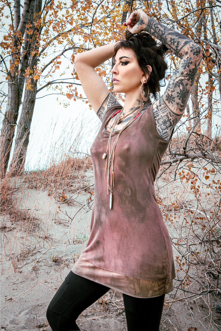 Limited Edition Spartan Ribbed Longline Tank
