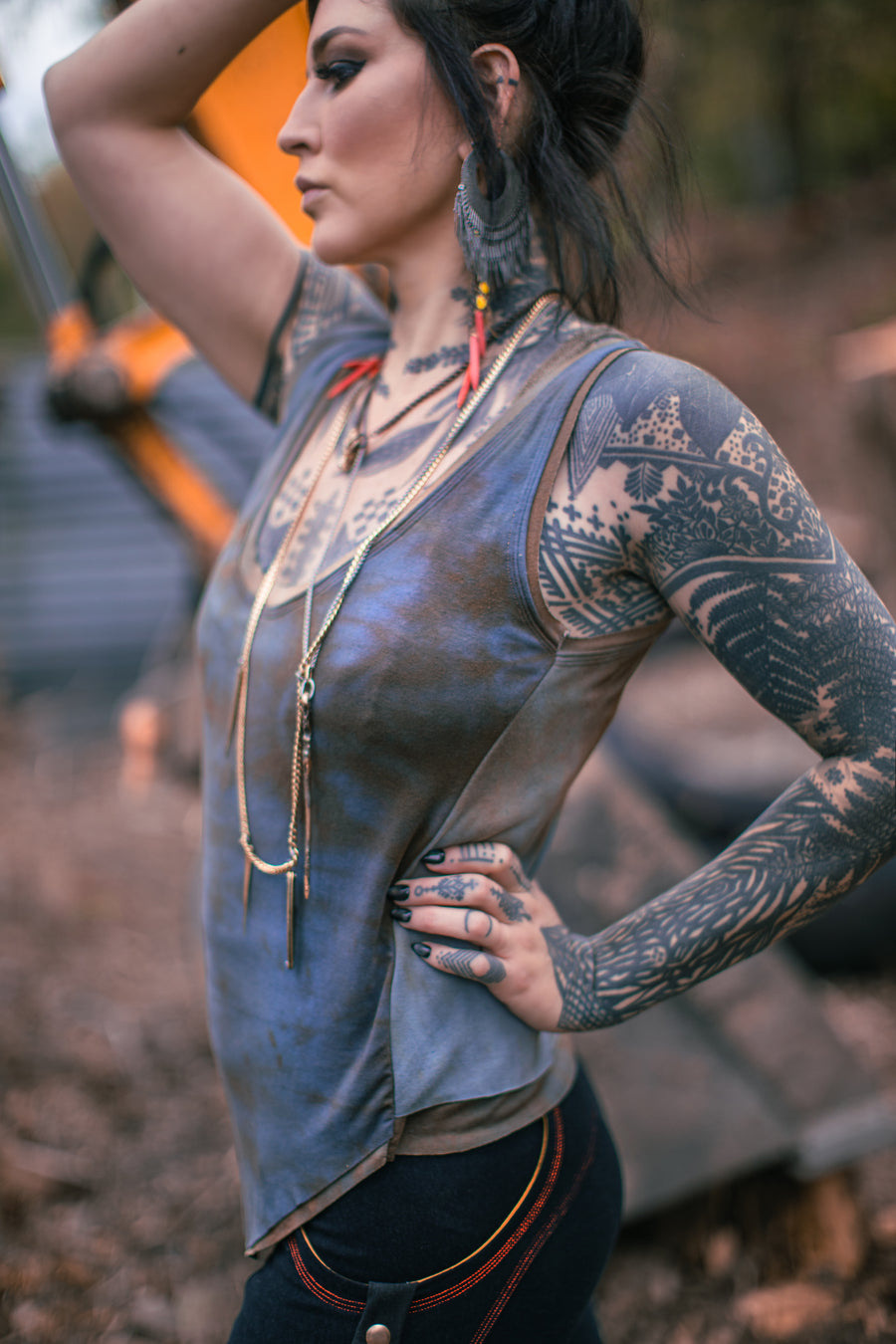 Limited Edition Hagcraft Farm Collab Modal Slant Tank