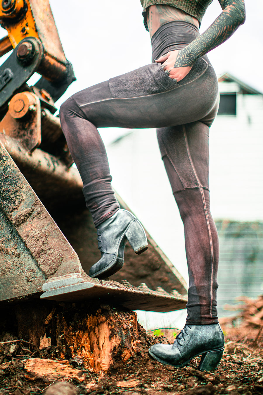 Limited Edition FLEECE Lucien Pocket Leggings