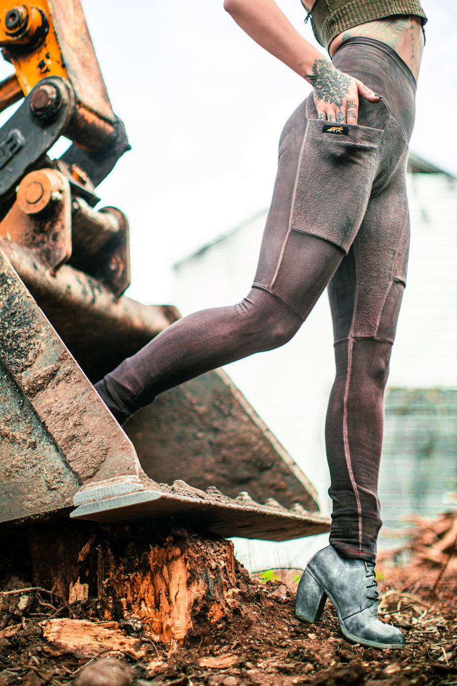 Limited Edition FLEECE Lucien Pocket Leggings