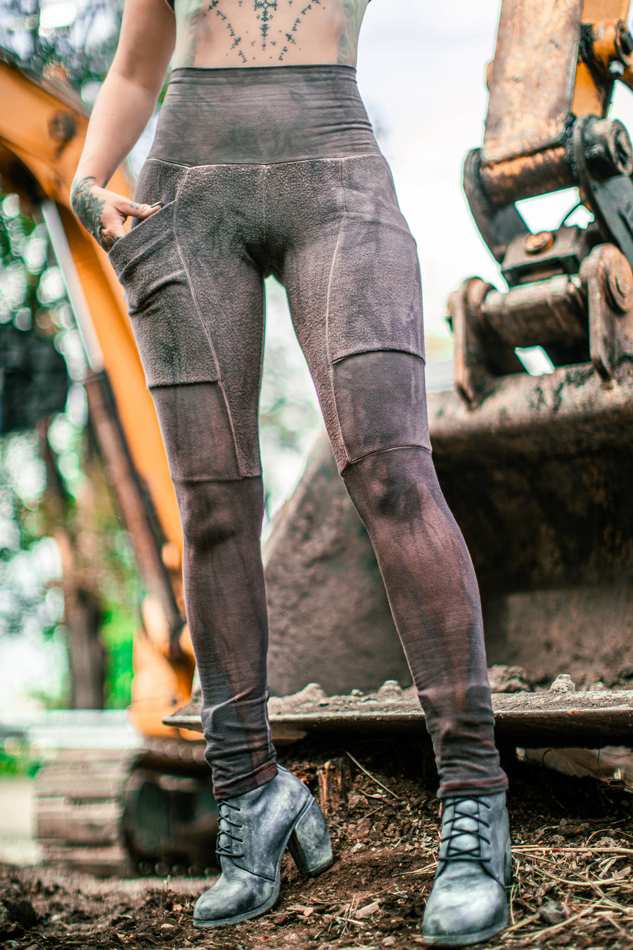 Limited Edition FLEECE Lucien Pocket Leggings