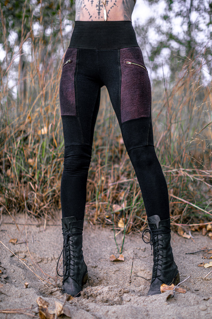 Limited Edition ZIPPERED Lucien Pocket Leggings
