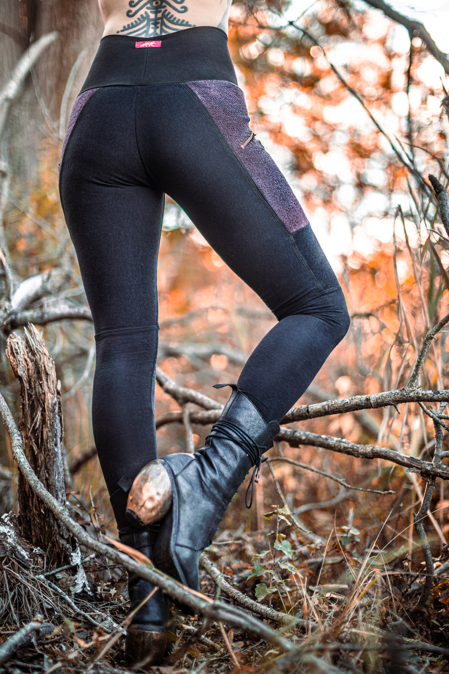 Limited Edition ZIPPERED Lucien Pocket Leggings