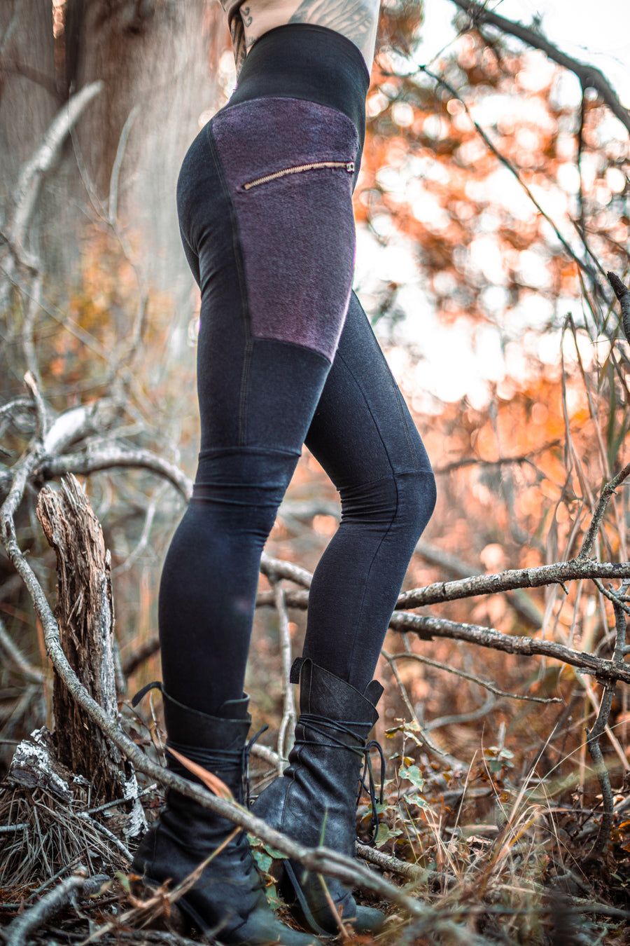 Limited Edition ZIPPERED Lucien Pocket Leggings