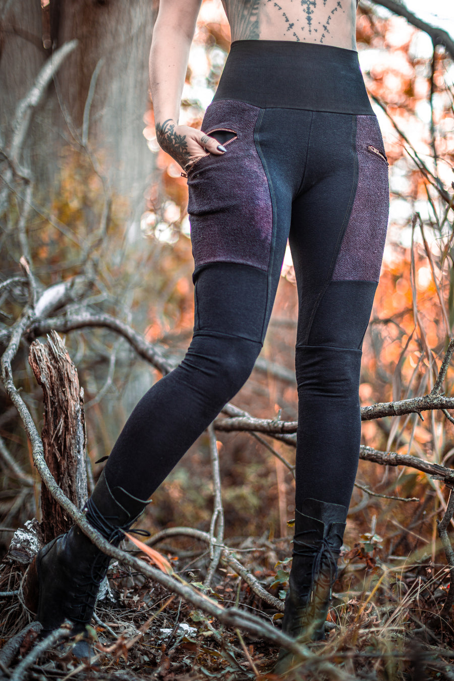 Limited Edition ZIPPERED Lucien Pocket Leggings