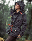 Pre-Order BLACK Dauntless Waxed Canvas Field Coat