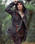 Pre-Order BLACK Dauntless Waxed Canvas Field Coat