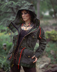 Pre-Order GREEN Dauntless Waxed Canvas Field Coat