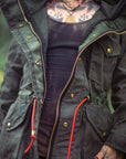 Pre-Order GREEN Dauntless Waxed Canvas Field Coat