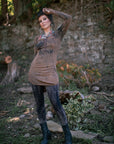Pre-Order Modal Rib Swallowtail Tunic