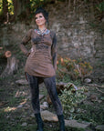 Pre-Order Modal Rib Swallowtail Tunic