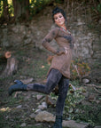 Pre-Order Modal Rib Swallowtail Tunic