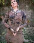 Pre-Order Modal Rib Swallowtail Tunic