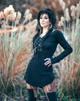 PRE- ORDER Lace Up Swallowtail Tunic