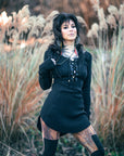 PRE- ORDER Lace Up Swallowtail Tunic