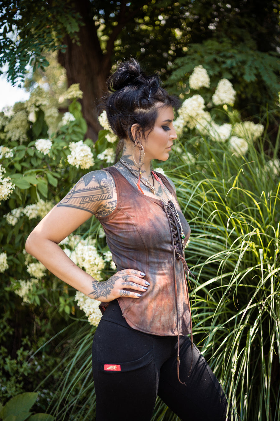 Limited Edition Lace Up Meadow Henley