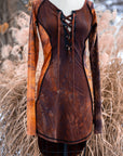 PRE- ORDER Lace Up Swallowtail Tunic