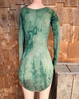 OOAK Modal Rib Swallowtail Tunic - Small