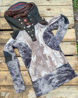 OOAK Medium Cocoon Hoodie