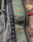 Pre-Order GREEN Dauntless Waxed Canvas Field Coat