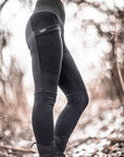 Limited Edition Black FLEECE Lucien Pocket Leggings