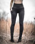 Limited Edition Black FLEECE Lucien Pocket Leggings