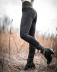 Limited Edition Black FLEECE Lucien Pocket Leggings