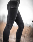 Limited Edition Black FLEECE Lucien Pocket Leggings