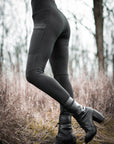 Limited Edition Black FLEECE Lucien Pocket Leggings