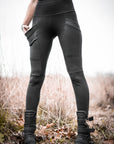 Limited Edition Black FLEECE Lucien Pocket Leggings